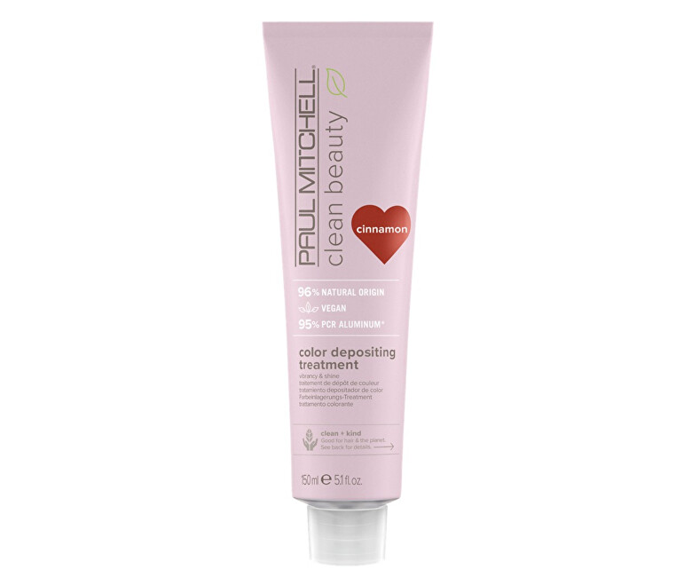 Paul Mitchell Clean Beauty Color Protect Color Depositing Treatment Plaukų kaukė Kaukė dažytiems plaukams Moterims