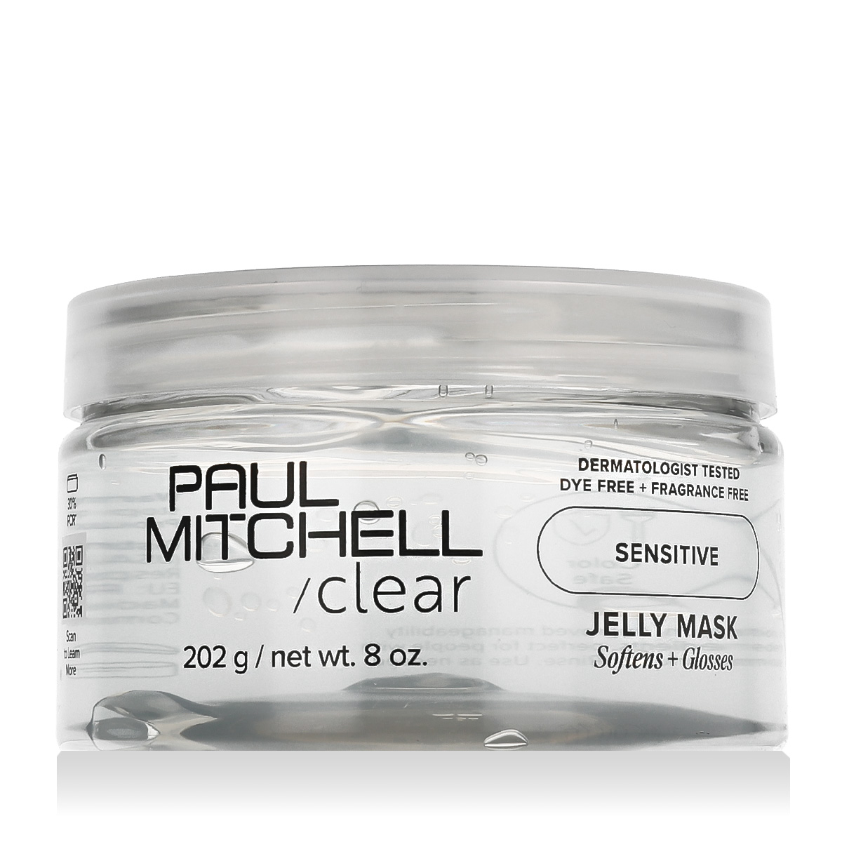 Paul Mitchell Clear Sensitive Jelly Mask Plaukų kaukė Drėkinanti plaukų kaukė Unisex