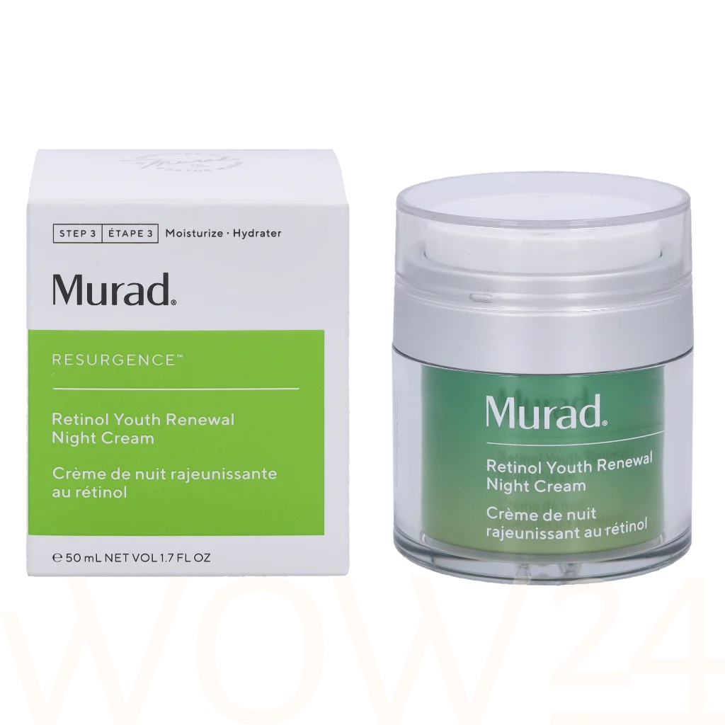 Murad Skincare Murad Retinol Youth Renewal Night Cream 50 ml natūrali veido odos priežiūros priemonė