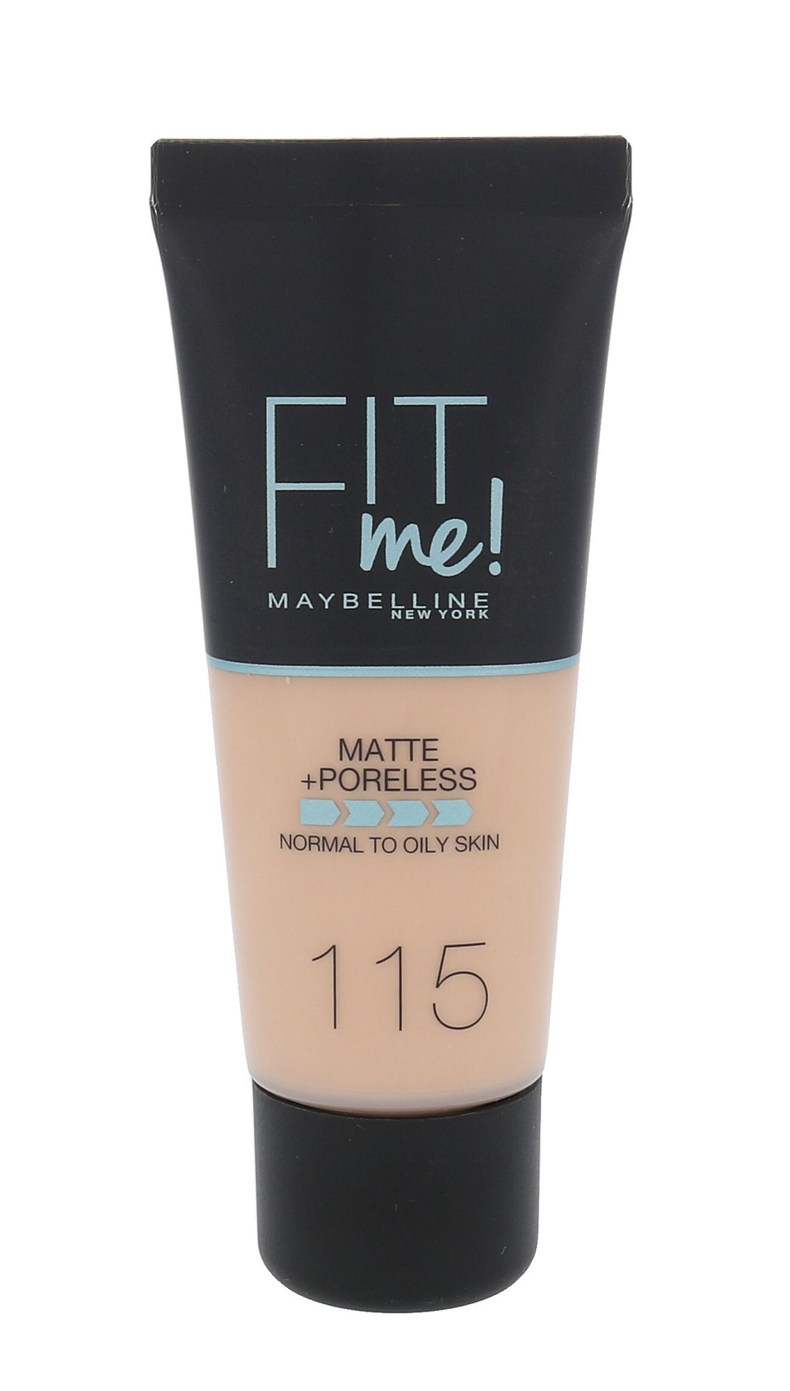 Maybelline Fit Me! Matte + Poreless 30ml makiažo pagrindas (Pažeista pakuotė)