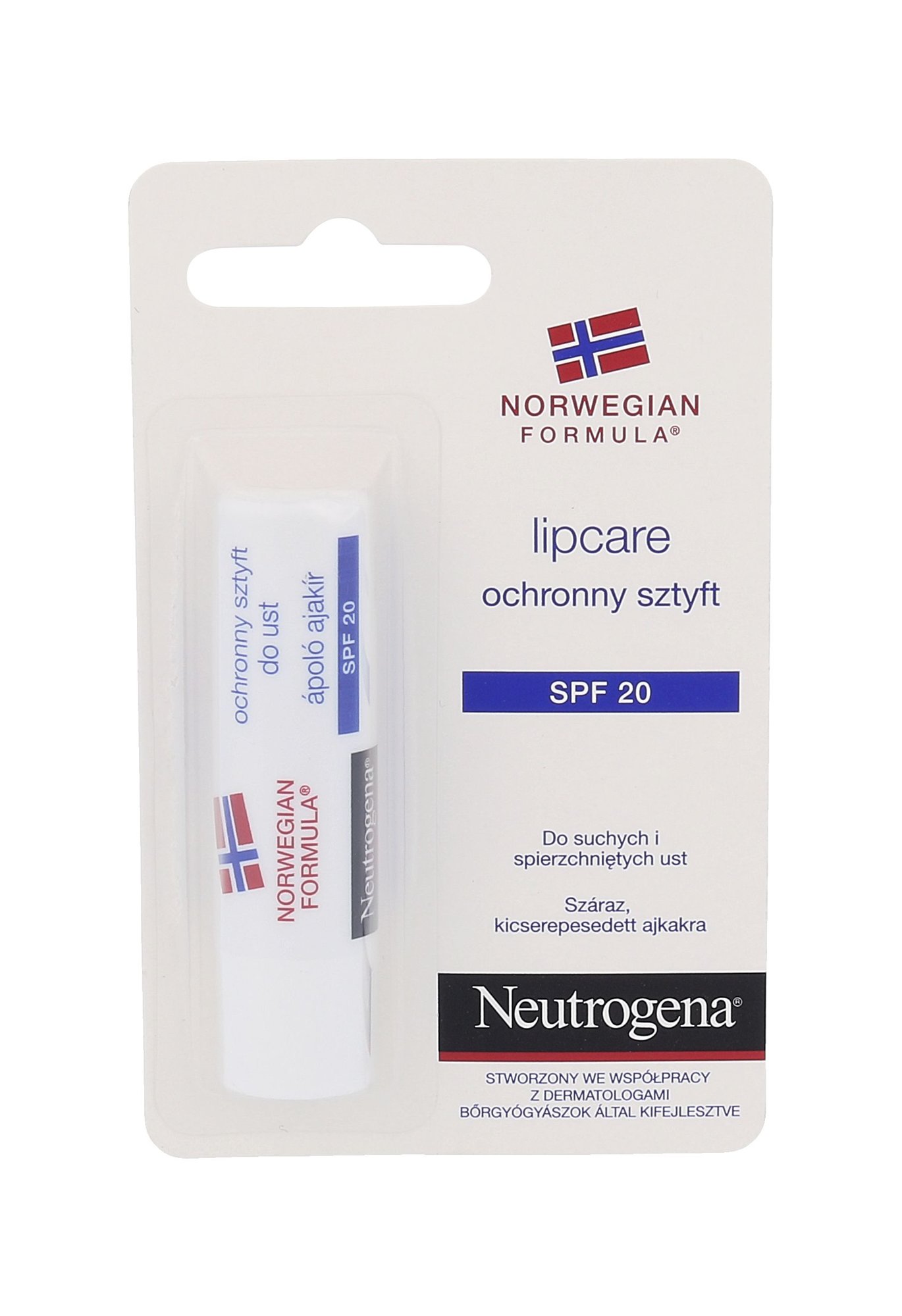 Neutrogena Norwegian Formula Lip Care 4,8g lūpų balzamas