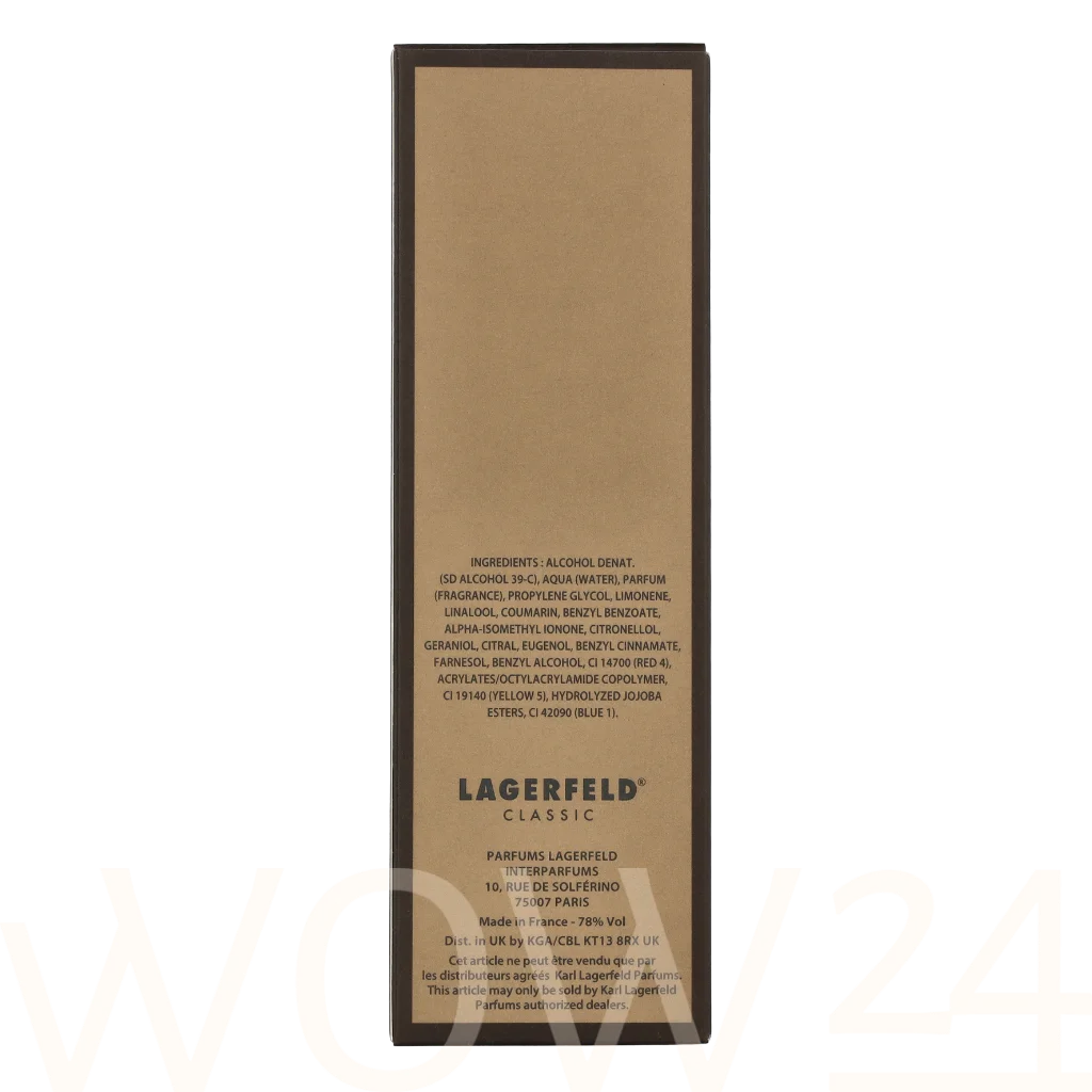 Karl Lagerfeld Karl Lagerfeld Classic Edt Spray 50 ml kvepalai Vyrams EDT