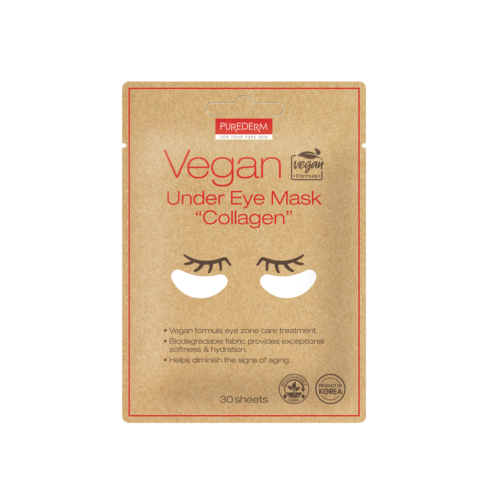 Purederm veganiška paakių kaukė „Collagen“ su kolagenu Veido kaukė