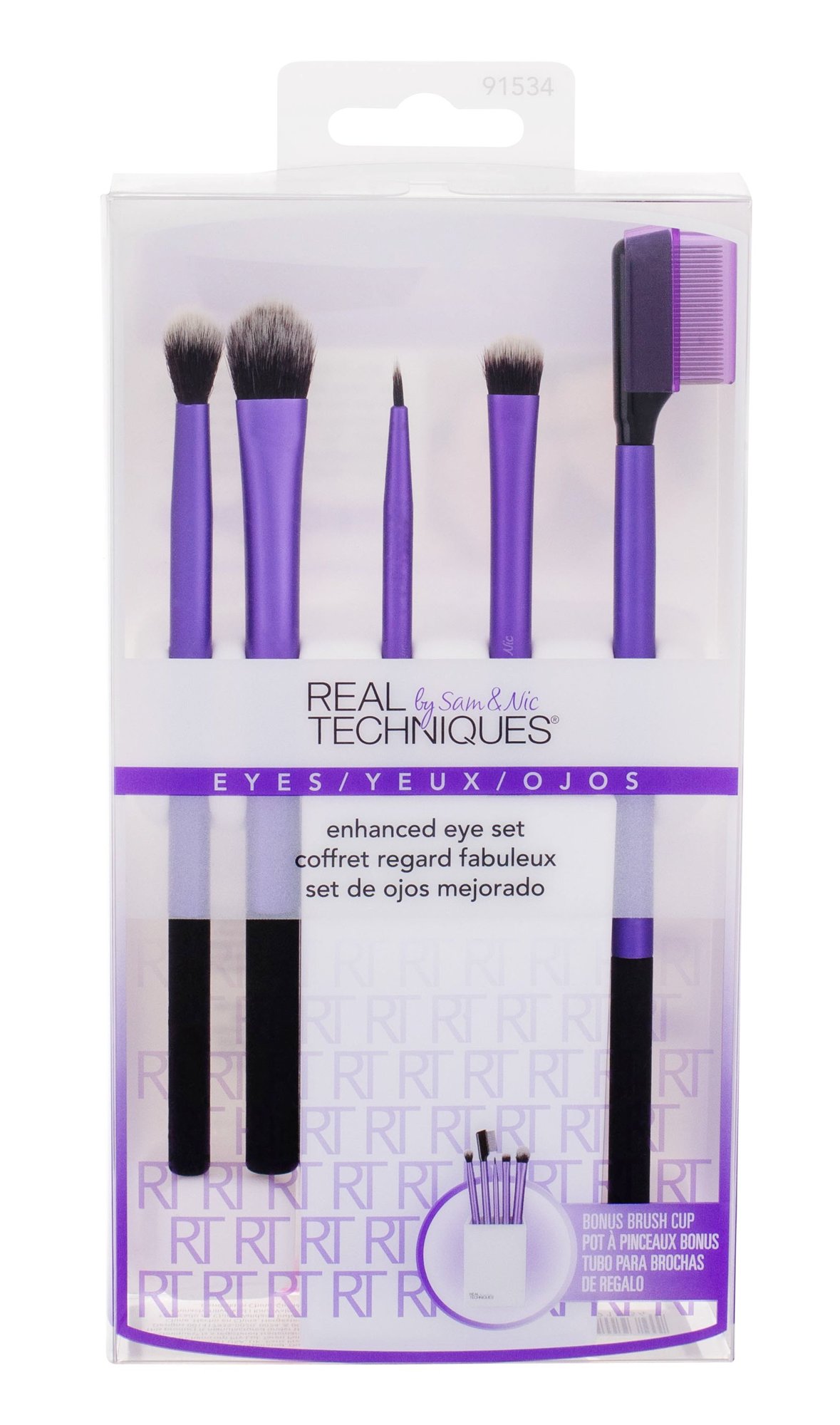 Real Techniques Brushes Eyes teptukas