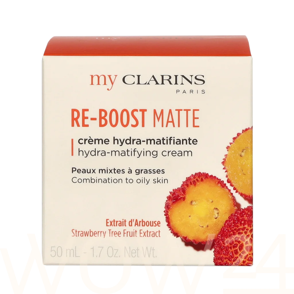 Clarins Re-Boost Matte Dieninis kremas Dieninis veido kremas Moterims