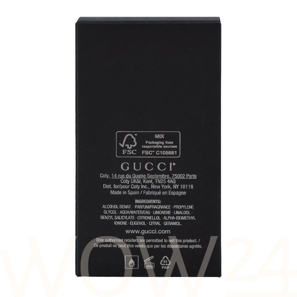 Gucci Gucci Guilty Pour Homme Edp Spray 50 ml kvepalai Vyrams EDP