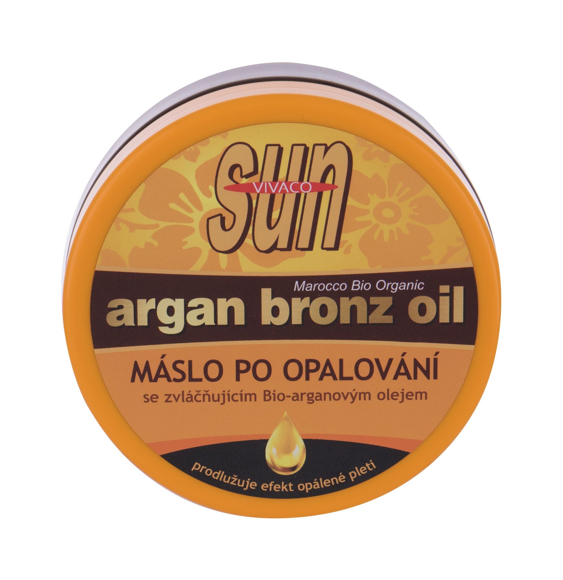 Vivaco Sun Argan Bronz Oil priemonė po deginimosi