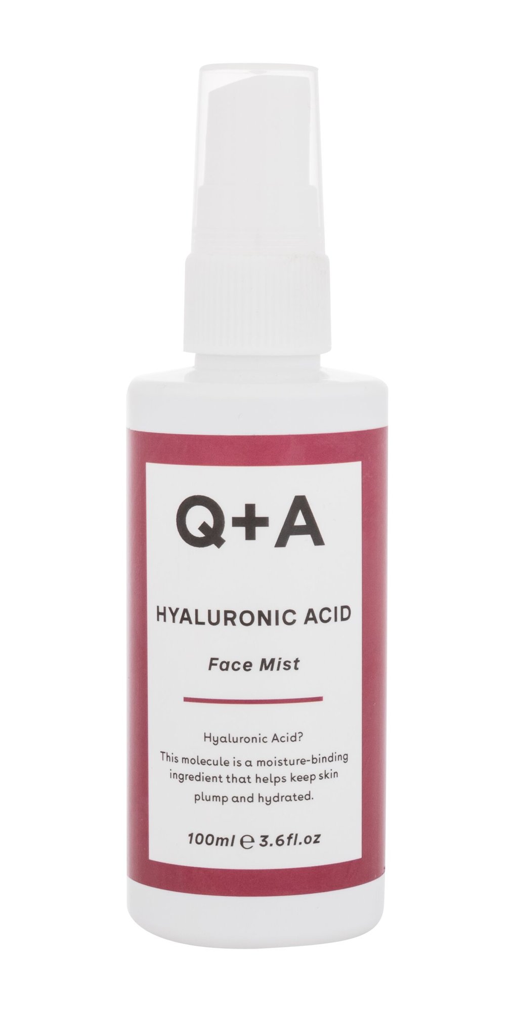 Q+A Hyaluronic Acid Face Mist veido losjonas