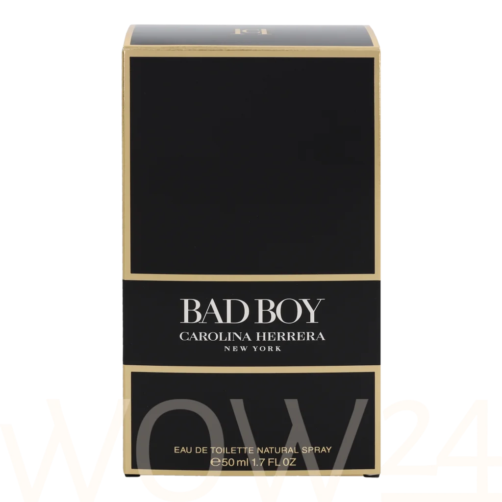 Carolina Herrera Carolina Herrera Bad Boy Edt Spray 50 ml kvepalai Vyrams