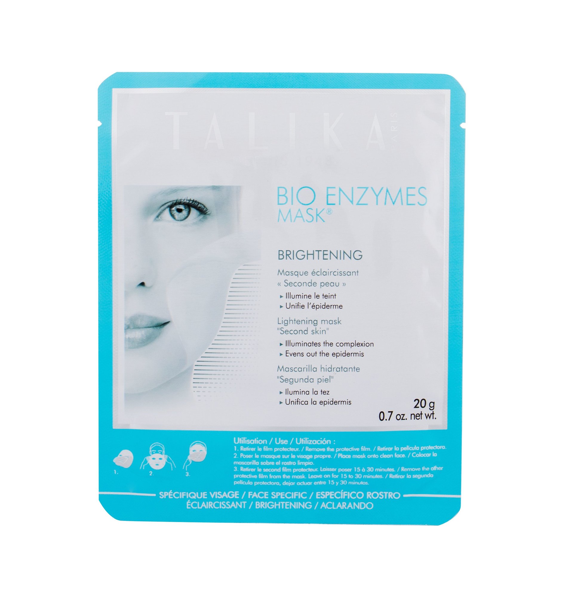 Talika Bio Enzymes Mask Brightening Veido kaukė