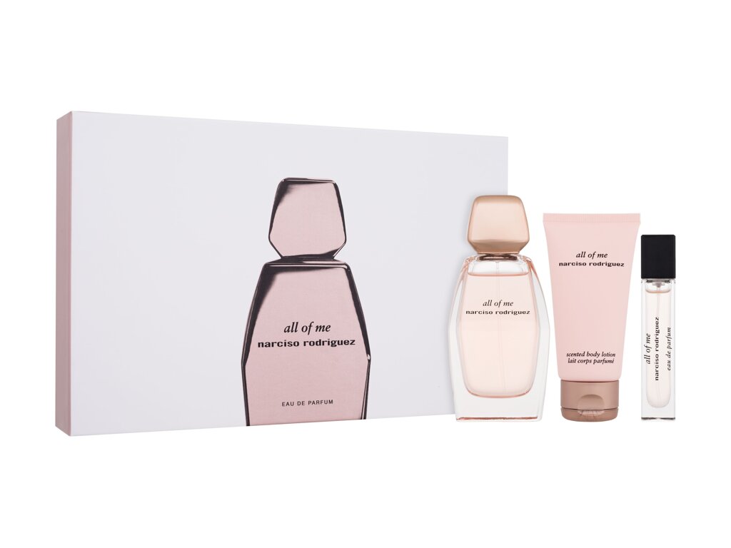 Narciso Rodriguez All Of Me Eau De Parfum 90 ml Edp 90 ml + Edp 10 ml + Body Lotion 50 ml Set