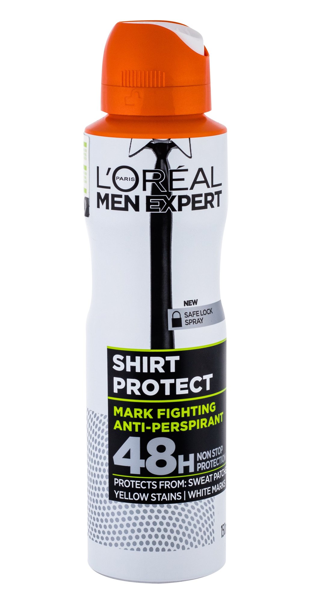 L´Oréal Paris Men Expert Shirt Protect 150ml antipersperantas (Pažeista pakuotė)