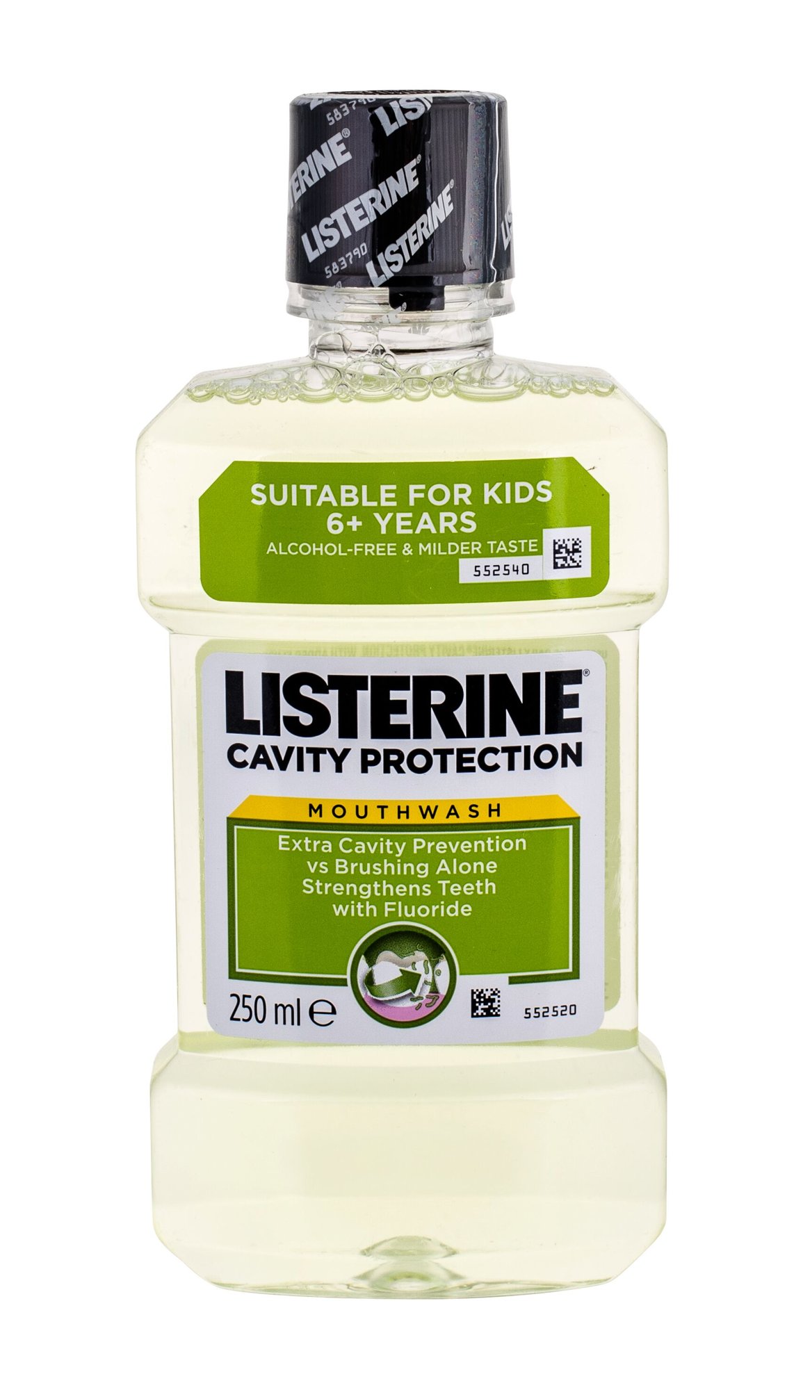 Listerine Mouthwash Cavity Protection 250ml dantų skalavimo skystis (Pažeista pakuotė)