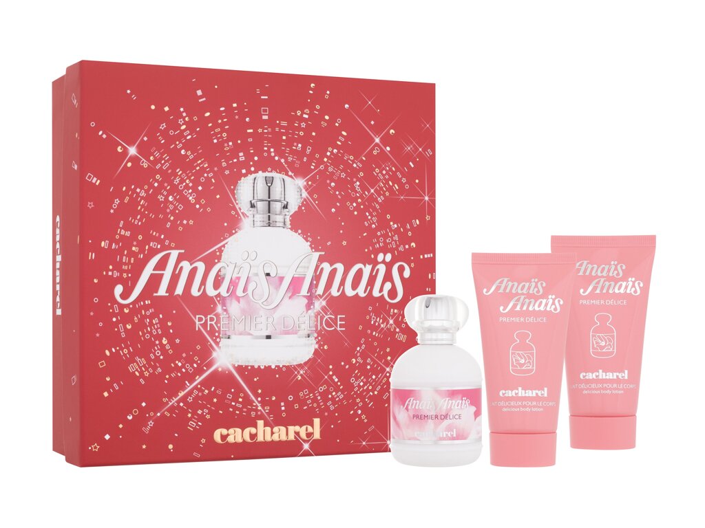 Cacharel Anais Anais Premier Delice Eau De Toilette 50 ml Edt 50 ml + Body Lotion 2 x 50 ml Set