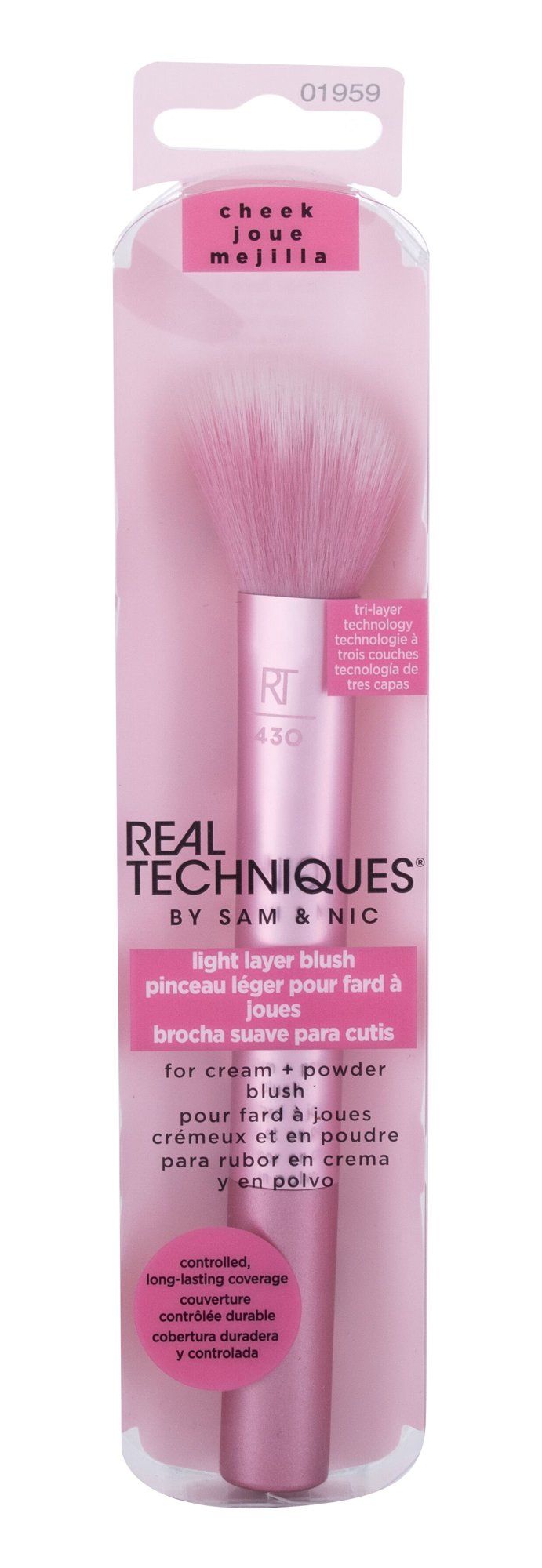 Real Techniques Brushes Light Layer Blush teptukas