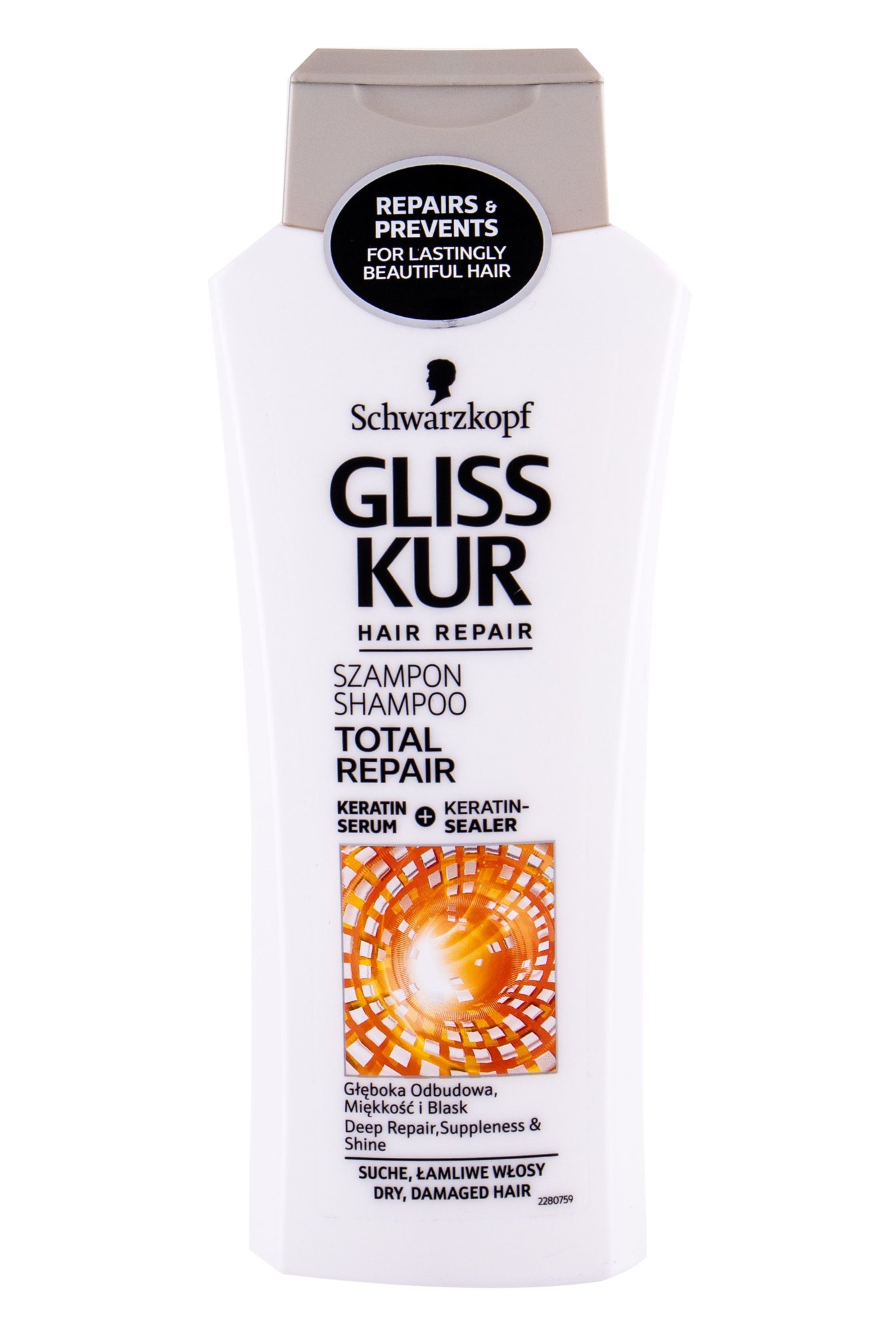 Schwarzkopf  Gliss Kur Total Repair 400ml šampūnas