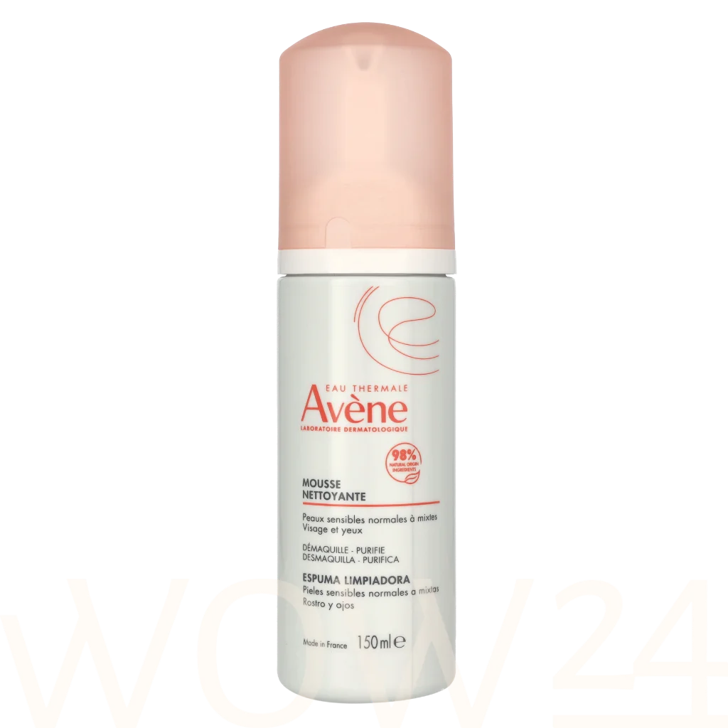  Avene Mattifying Cleansing Foam 150 ml natūrali veido odos priežiūros priemonė