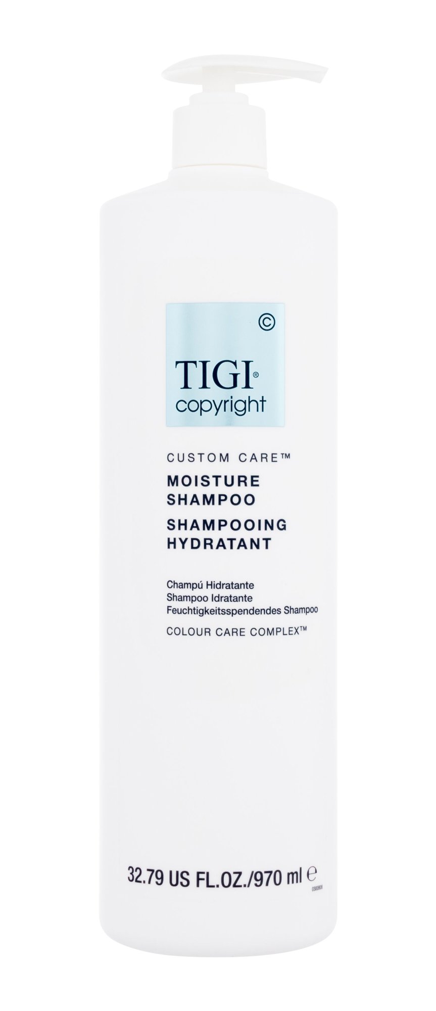 Tigi Copyright Custom Care Moisture Shampoo 970ml šampūnas