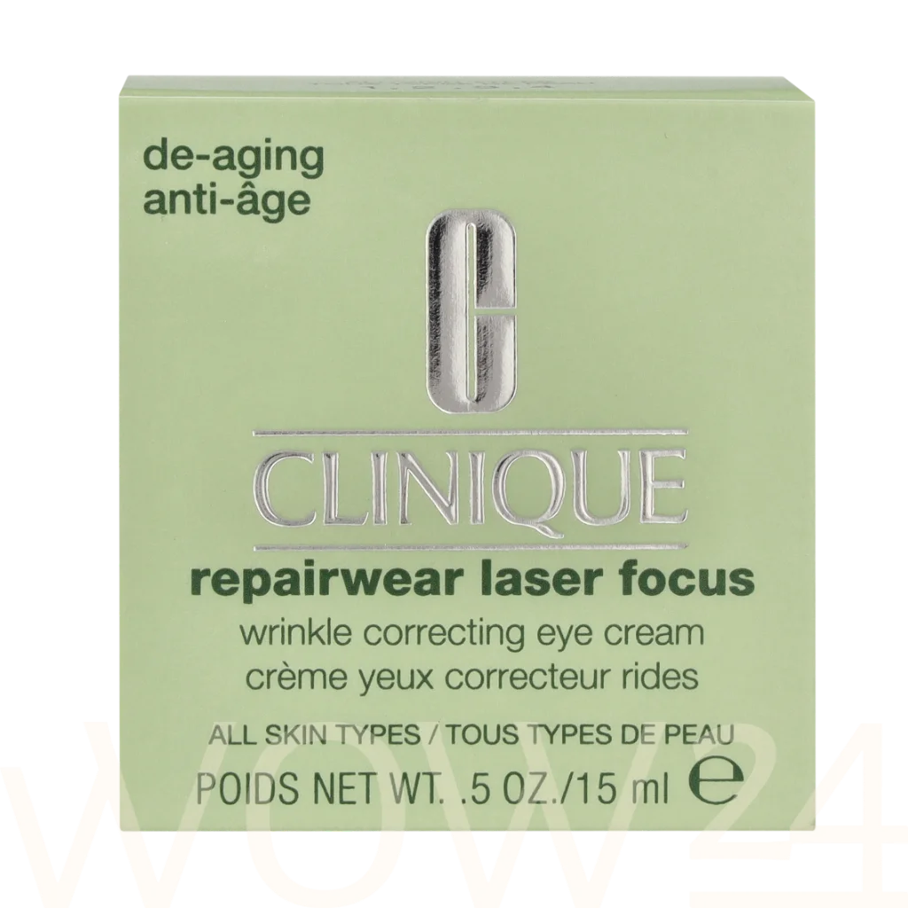 Clinique Clinique Repairwear Laser Focus Wrinkle Correcting Eye Cream 15 ml paakių kremas