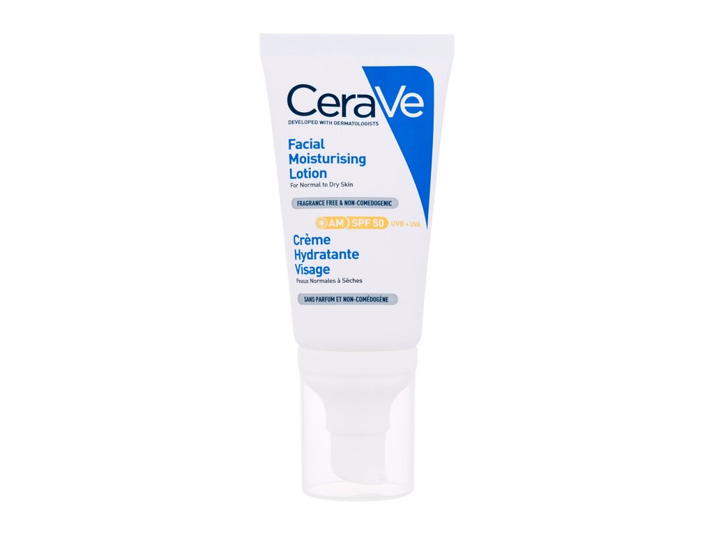 Cerave Moisturizing Facial Lotion Dieninis kremas 52 ml Damaged box