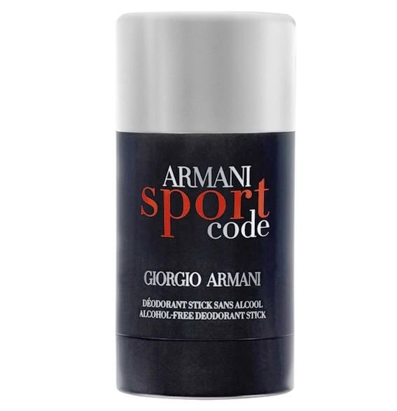 Giorgio Armani Armani Code Sport 75ml dezodorantas (Pažeista pakuotė)