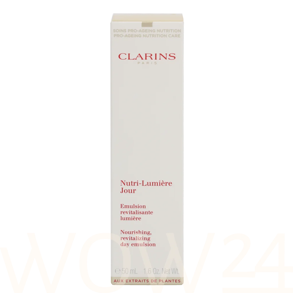 Clarins Nutri-Lumi&eacute;re Nourishing Revitalizing Day Emulsion Dieninis kremas Dieninis veido kremas Moterims