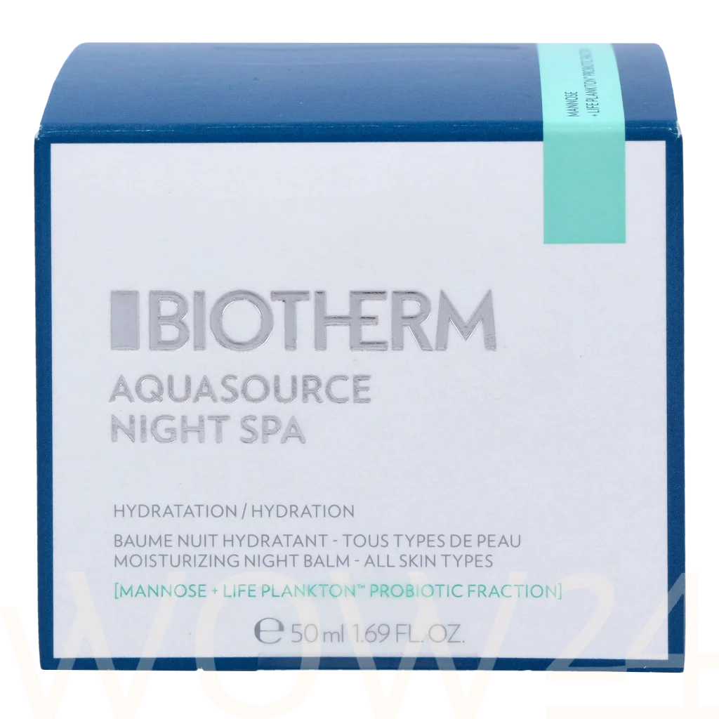 Biotherm Aquasource Night Spa Naktinis veido kremas Moterims