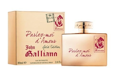 John Galliano Parlez-Moi d´Amour Gold Edition 80ml Kvepalai Moterims EDT