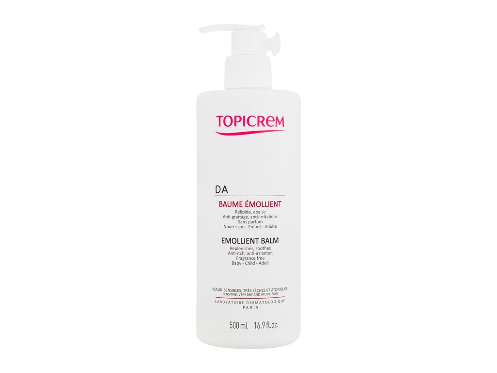 Topicrem DA Emollient Balm 500ml kūno balzamas