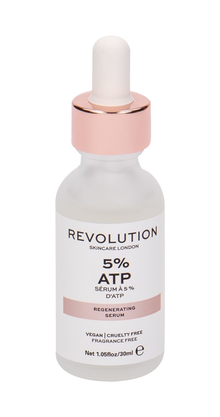 Makeup Revolution London Skincare 5% ATP 30ml Veido serumas (Pažeista pakuotė)