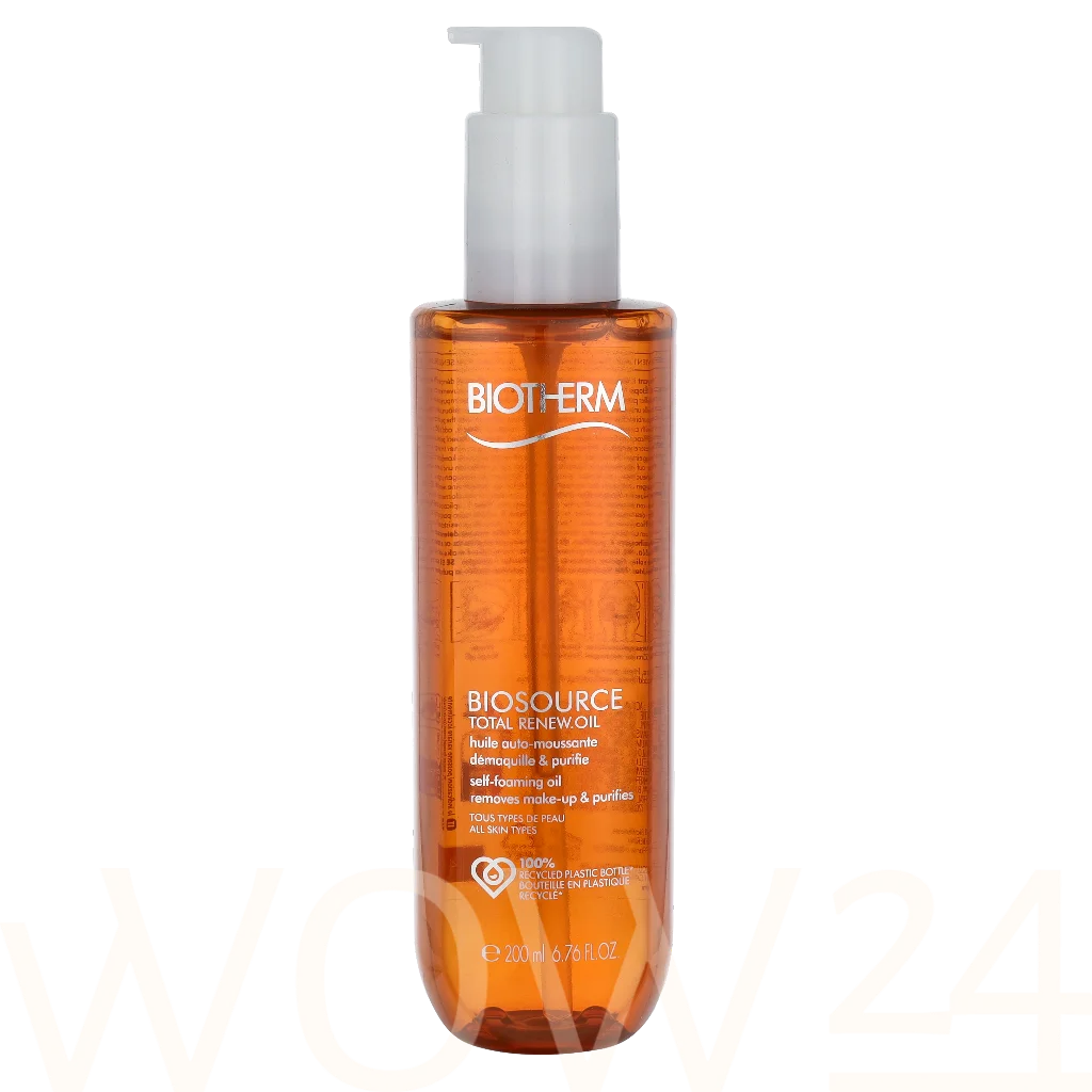 Biotherm Biosource Total Renew Oil Self Foaming 200 ml veido aliejus