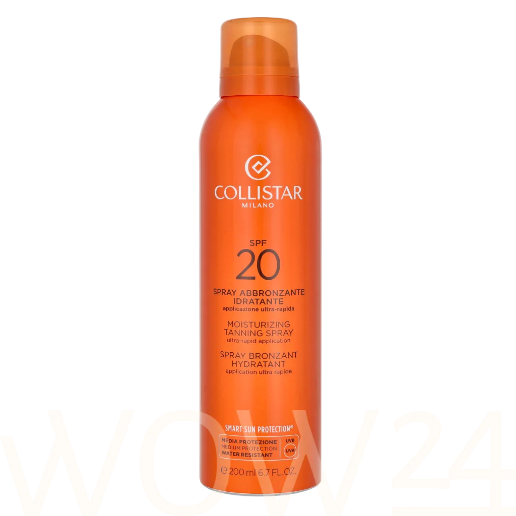  Collistar Moisturizing Tanning Spray SPF20 200 ml Moterims Įdegio losjonai
