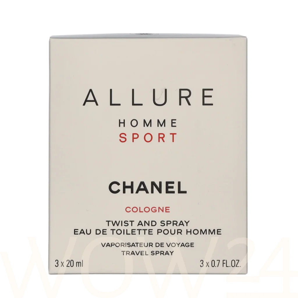 Chanel Chanel Allure Homme Sport Giftset 60 ml kvepalai Vyrams Cologne