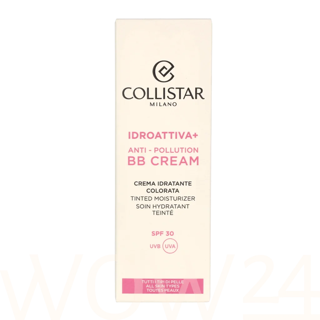 Collistar Idroattiva+ Anti-Pollution BB Cream SPF 30 - BB krém s ochranou 50 ml Moterims Collistar Idroattiva+ Anti-Pollution BB Cream SPF 30 - BB krém s ochranou 50 ml Moterims