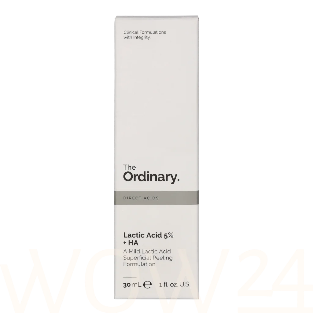 The ordinary The Ordinary Lactic Acid 5% + HA Veido serumas Moterims