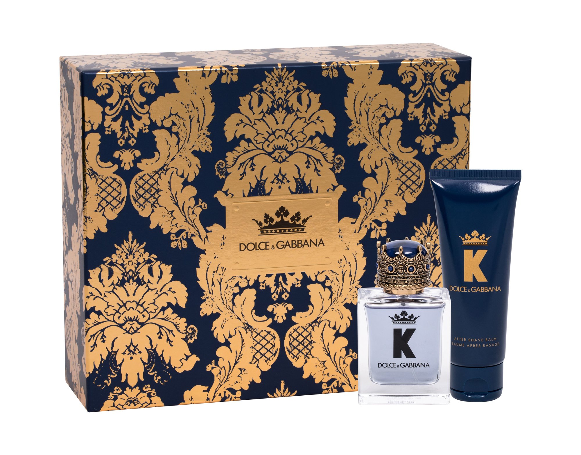 Dolce&Gabbana K 50ml Edt 50 ml + Aftershave Balm 75 ml Kvepalai Vyrams EDT Rinkinys
