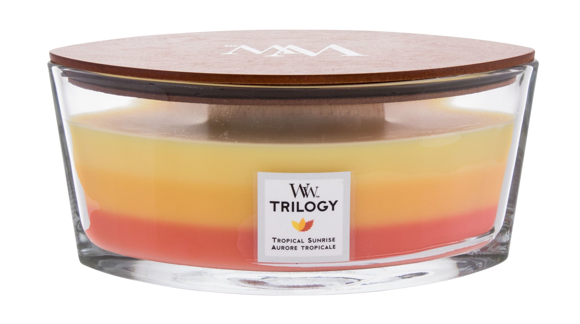 WoodWick Trilogy Tropical Sunrise 453,6g Kvepalai Unisex Scented Candle