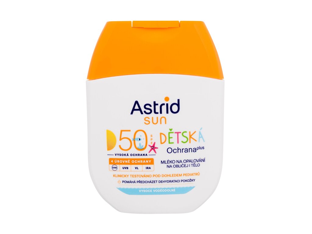 Astrid Sun Kids Face and Body Lotion 60ml įdegio losjonas