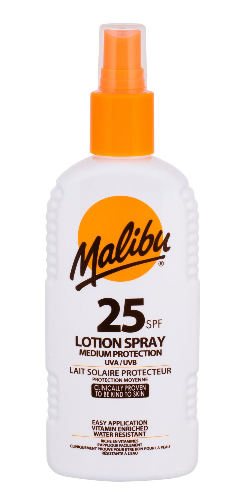 Malibu Lotion Spray 200ml įdegio losjonas (Pažeista pakuotė)