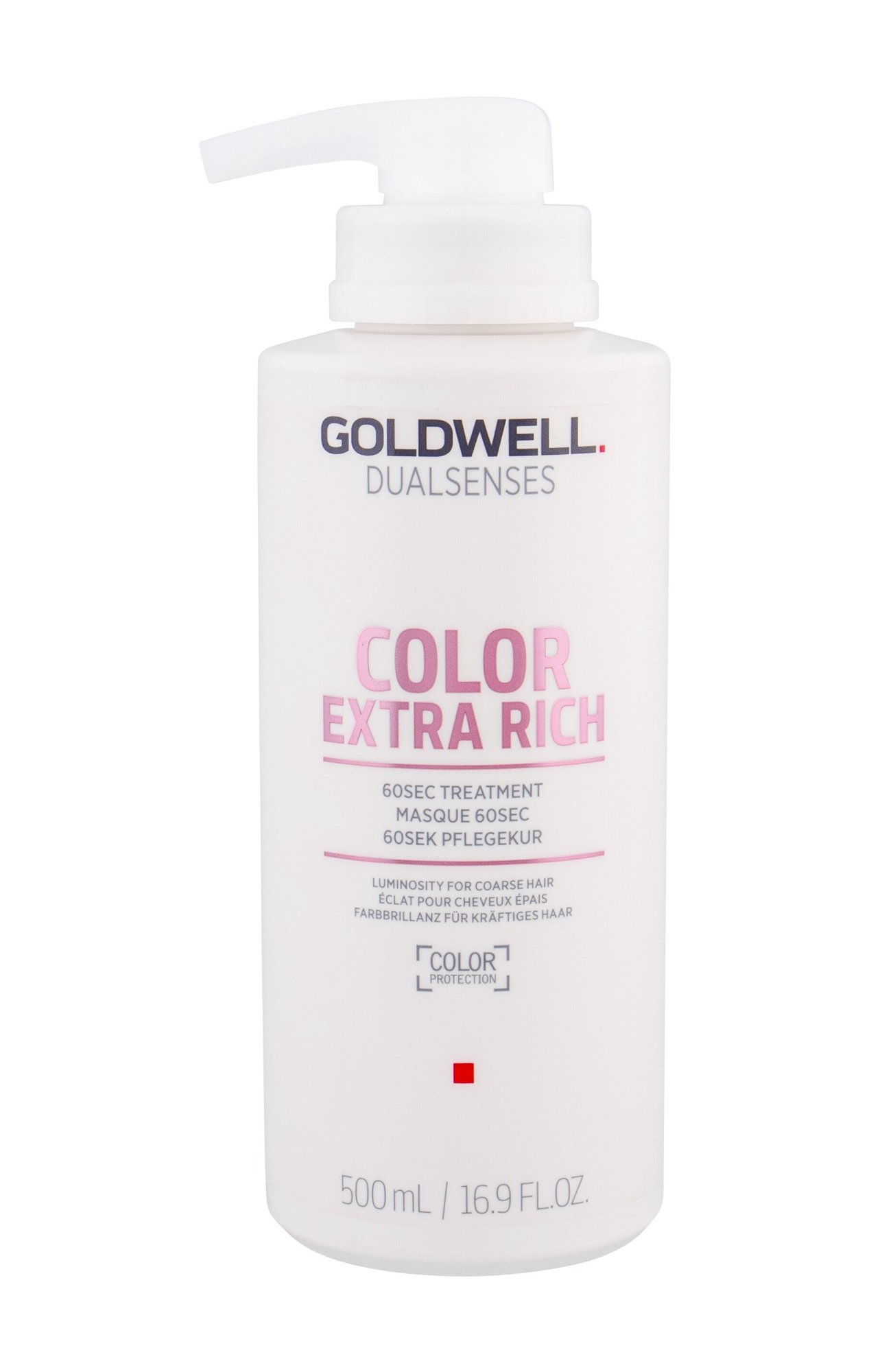 Goldwell Dualsenses Color Extra Rich 60 Sec Treatment 500ml plaukų kaukė (Pažeista pakuotė)