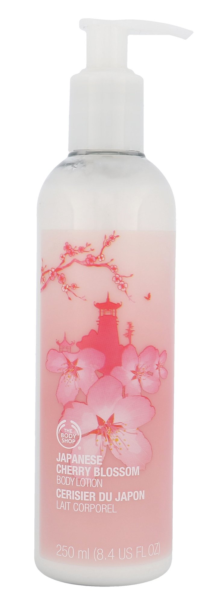The Body Shop  Japanese Cherry Blossom 250ml kūno losjonas (Pažeista pakuotė)