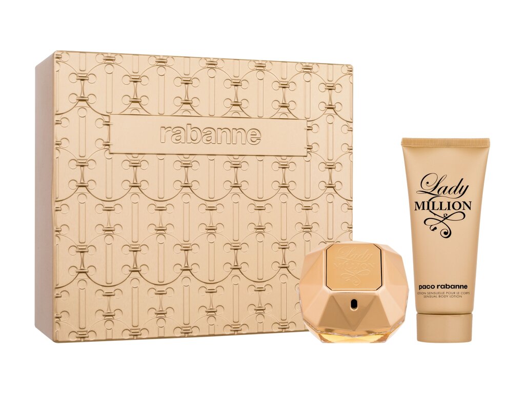 Rabanne Lady Million Eau De Parfum 80 ml Set