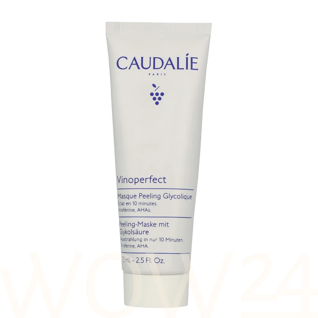 Caudalie Caudalie Vinoperfect Glycolic Peel Mask 75 ml natūrali veido odos priežiūros priemonė