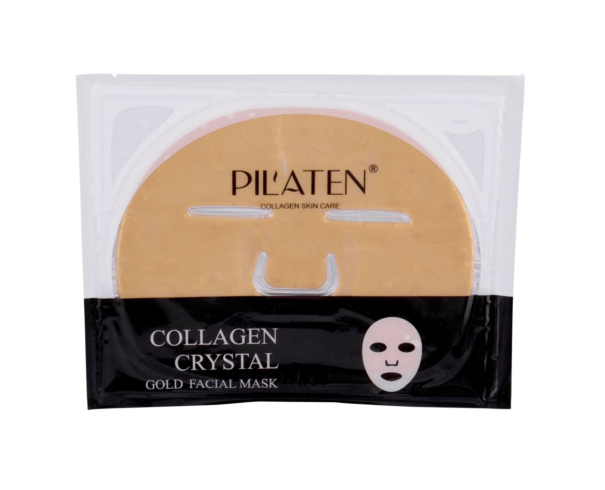 Pilaten Collagen Crystal Gold Facial Mask Veido kaukė