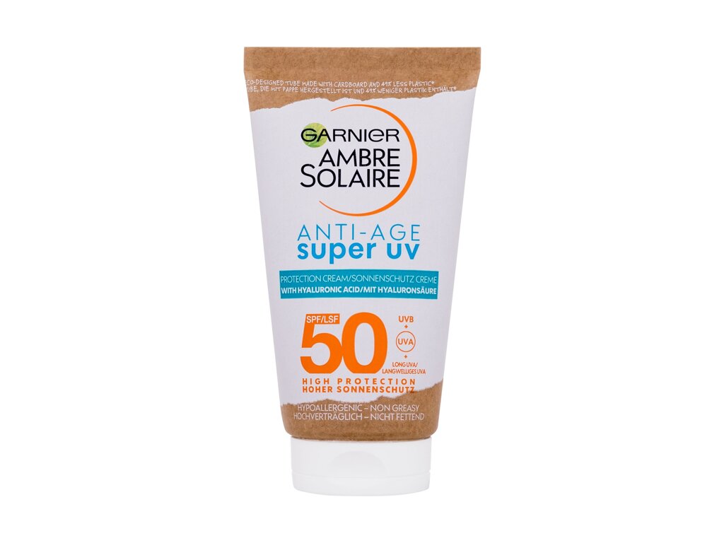 Garnier Ambre Solaire Super UV Anti-Age Protection Cream veido apsauga