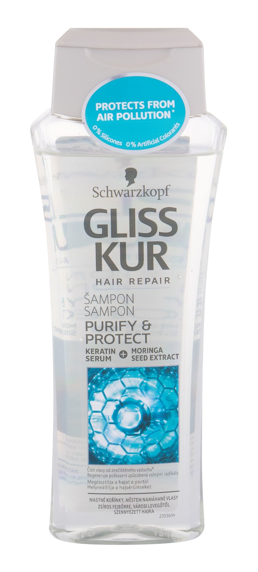 Schwarzkopf  Gliss Kur Purify & Protect šampūnas