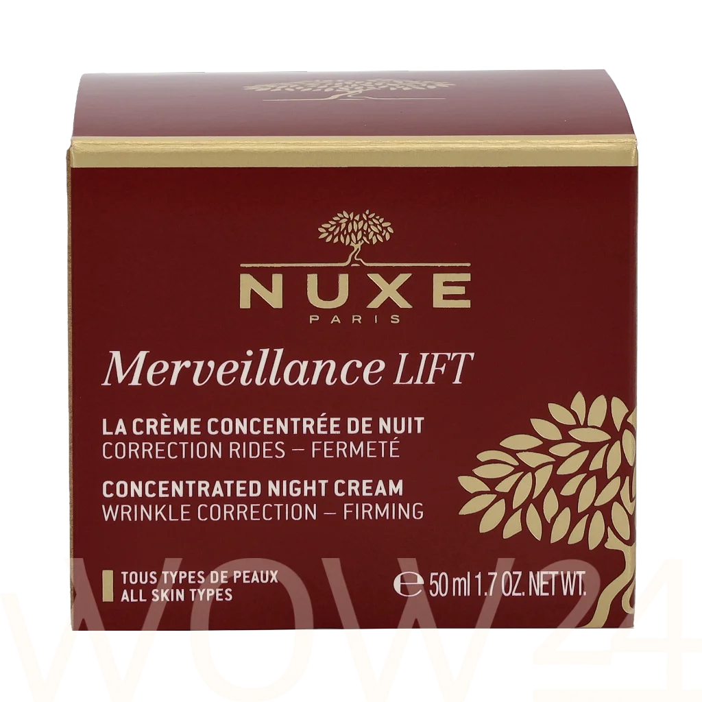 Nuxe Merveillance Lift Concentrated Night Cream 50 ml naktinis kremas