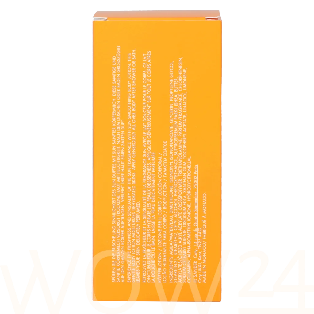 Jil Sander Jil Sander Sun Women Smoothing Body Lotion 150 ml Parfumuotas gelis