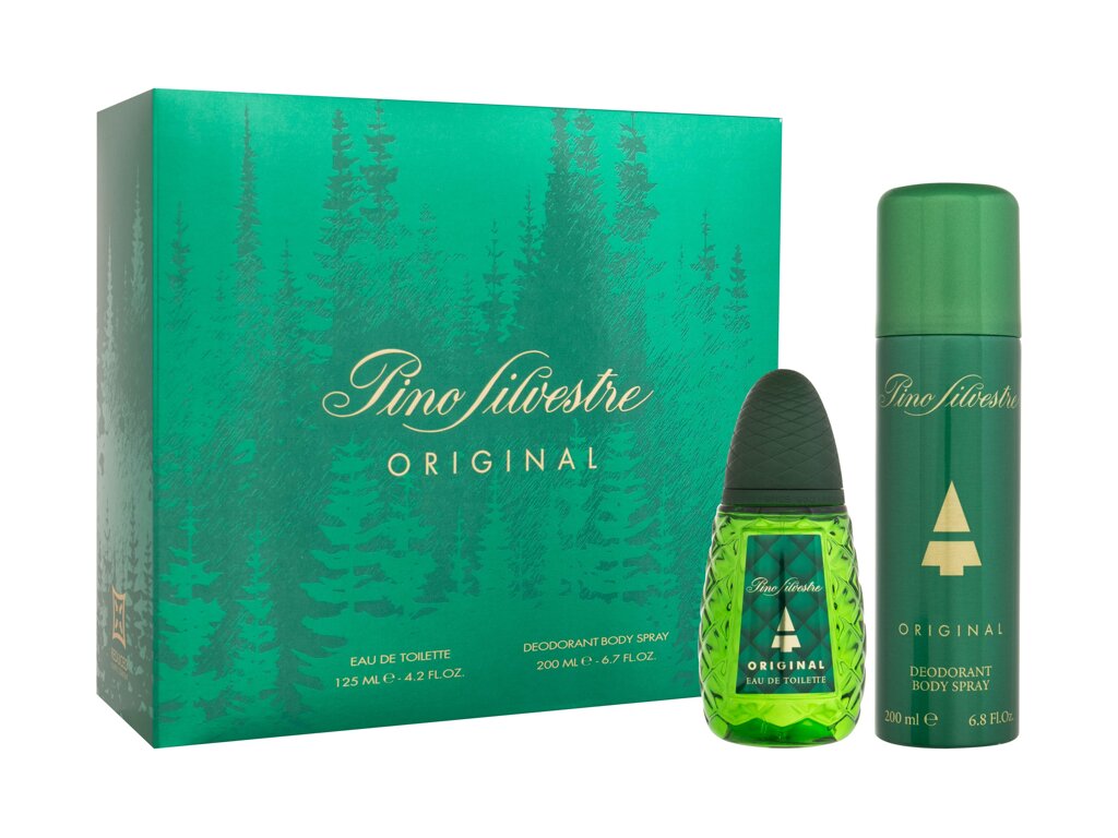 Pino Silvestre Original 125ml EDT 125 ml + Deodorant 200 ml kvepalai Vyrams EDT Rinkinys