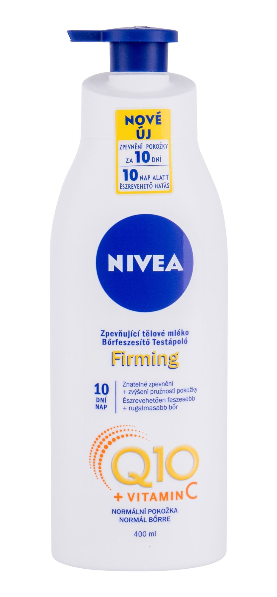 Nivea Q10 + Vitamin C Firming Kūno losjonas 400 ml Damaged box